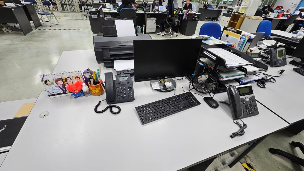 Cloud PBX customer setup with office IP phones
