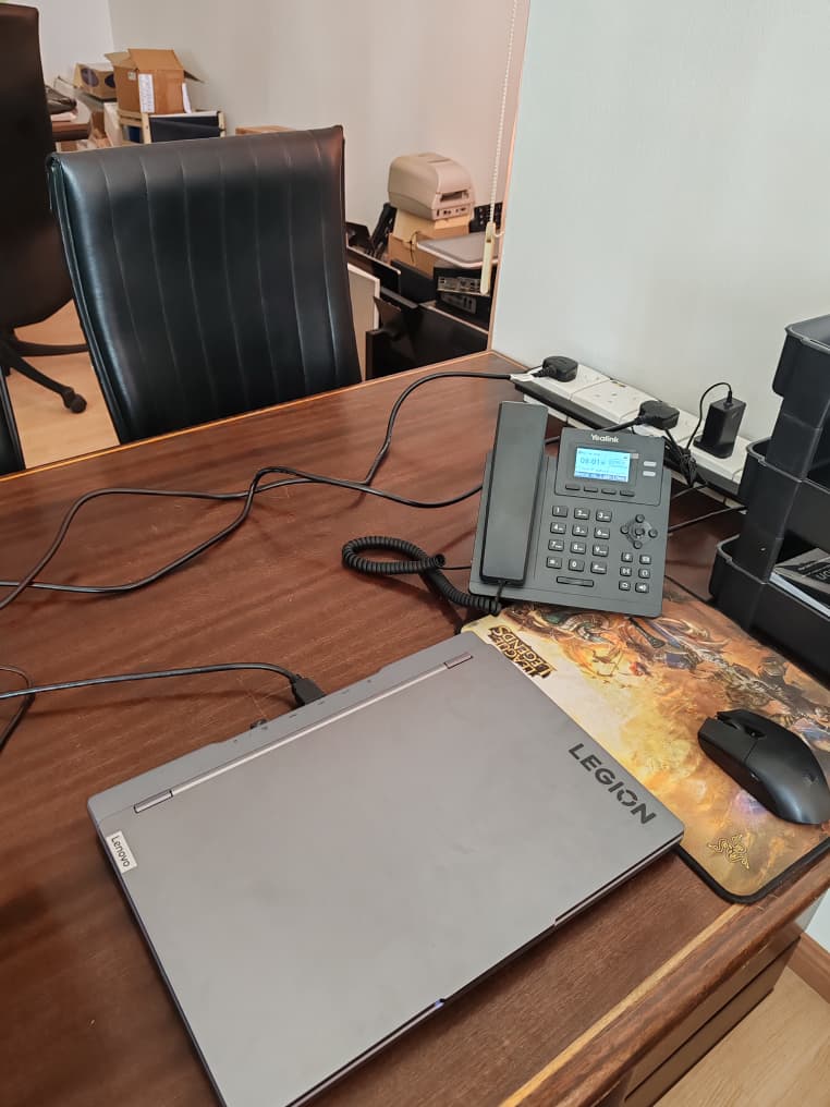 Cloud PBX customer setup with office IP phones