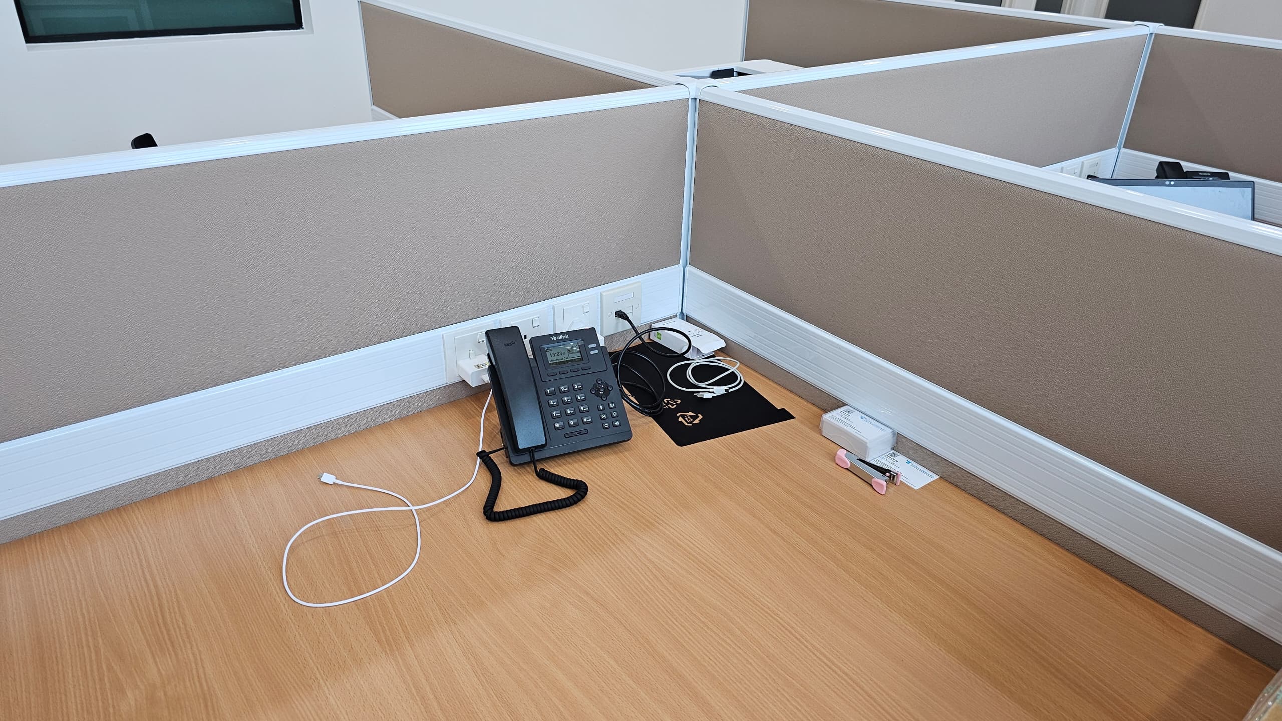 Cloud PBX customer setup with office IP phones