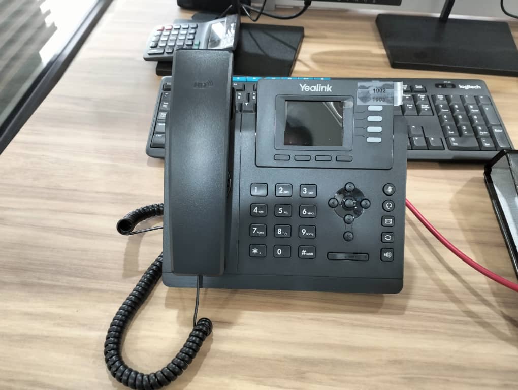 Cloud PBX customer setup with office IP phones