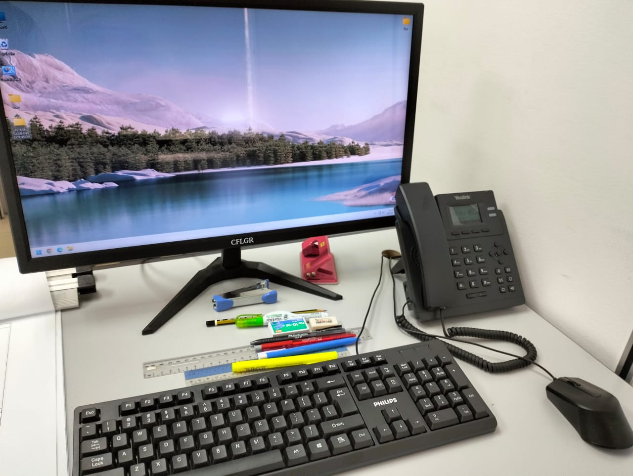 Cloud PBX customer setup for multi-user office