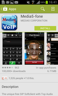 VoIP Malaysia with Android 3CX 1