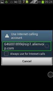 AlienVoIP with Android 12