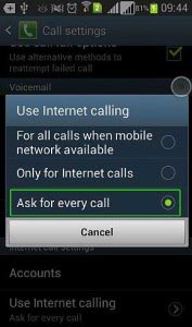 AlienVoIP with Android 4
