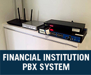 financial institution voip pbx system