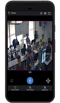 mobile phone ip cctv monitor office-01