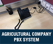 agricultural service company voip pbx system