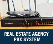 real estate agency voip pbx system