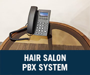 Hair Saloon voip pbx system