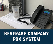 Beverage Company Supplier voip pbx system